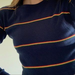 brandy melville striped long sleeve